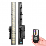 YONGNUO YN360IV delninis RGB vaizdo ap&scaron;vietimas LED užpildymo lemputė 2000K-10000K dvispalvis 24W pritemdomas 31 juoda