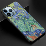 Dažytas kra&scaron;tovaizdžio dėklas, skirtas iPhone 14 13 11 12pro Max Mini Xs Xr X grūdinto stiklo dangtelis, skirtas iPhone 7 8 6s Plus Se 2022 Coque Capa For iphone 12 Pro