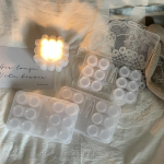 6 poros paprastų didelių kontaktinių lę&scaron;ių laikymo dėžutės kelioninis kontaktinių lę&scaron;ių dėklas, skirtas makiažo grožiui mokinio dėžutės pincetui. pilka