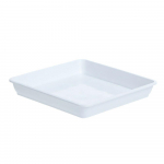 Vidinis kvadratinis lauko kasdienis gėlių vazono dėklas La&scaron;inimo padėklas sodintuvo padėklas Sodo reikmenys 18 x 18cm