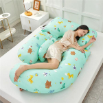 U formos nė&scaron;čiųjų pagalvė ir pagalvės užvalkalas grynos medvilnės nė&scaron;tumui, patogios miegui moterims nė&scaron;čioms &scaron;oninės pagalvės pagalvėlė