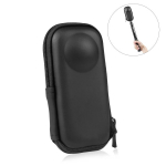 Insta360 X3 / ONE X2 PULUZ fotoaparato ne&scaron;iojamojo dėklo dėžutės laikymo krep&scaron;ys juoda