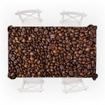 Retro kavos ra&scaron;to staltiesė Neper&scaron;lampama valgomojo stalas Vestuvių vakarėlis Stačiakampė staltiesė Namų tekstilė Virtuvės apdaila 90x140cm35x55inch