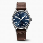 Vyri&scaron;kas mechaninis automatinis pilotas MARK XVIII laikrodis Odinis rudas juodas 42mm