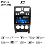 9 colių Android Carplay, skirtas LADA Priora 2007-2021 automobilių radijo multimedijos vaizdo grotuvas GPS navigacija WIFI 2+32GB