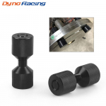 Dviejų skylių kai&scaron;čių rinkinys 1-1/8 aliuminio 6061 2 skylių flan&scaron;o i&scaron;lygiavimo kai&scaron;tis juodas