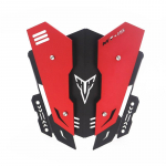 Aluminum alloy Screen Sports WindScreen Windshield Deflector For YAMAHA MT15 MT-15  MT125 raudona