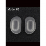 10Pairs(20pcs) Black Anti Slip rubber Nose Pads For Eyeglasses Sunglass Spectacles Eyewear push on glasses nose