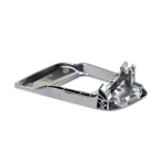 Car Interior Door Inner Handle Bowl Trim Chrome Matte Silver Left Right for Mazda bt50 Ford Ranger 2012- Everest