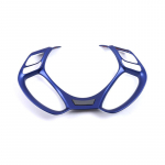 Automobilio stiliui 2 vnt. ABS plastiko interjero vairo apdailos apdaila Toyota C-HR Chr 2016 2017 sidabras