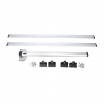 RV Accessories Folding Table Leg and Slider Rail 28.5in Collapsible Legs 38.6in Dual Guide Rails for RV Yacht rv