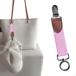 Skrybėlės segtukas kelioniniam rankiniui, kuprinei, bagažui, elastingas moterims, lauke juoda