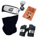 4vnt Rinkiniai Anime Hatake Kakashi Kaukė Pir&scaron;tinės Galvos juosta Jiraiya Icha Icha Uzumaki Sign Cosplay Priedai Rekvizitai Nindzių kostiumas Helovino dovanos