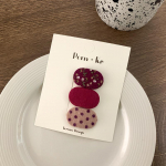 Gražus vaiki&scaron;kas mergaičių plaukų segtukas Paprasta gėlių vienspalvė plaukų segtukas, skirta mažyliams, audinio sprogimo &scaron;onuose, mielas galvos apdangalas