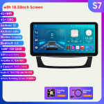2 din Android 9 automobilinis daugialypės terpės grotuvas GPS stereo DAB + radijas, skirtas Mercedes Benz W211 W219 W209 W463 E200 CLS350 CLS500 E220 E320 4G i&scaron;manusis ekranas S7 8Core 6G 128G