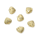 Varinis persiko &scaron;irdelės pakabukas &bdquo;pasidaryk pats&ldquo; papuo&scaron;alų gamybai, rankdarbių priedai 11x10mm