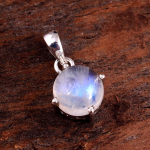 Moonstone rankų darbo pakabukų auskarų rinkinys 100 % 925 sterlingų sidabro moteri&scaron;ki papuo&scaron;alai Birthstone juvelyrika balta