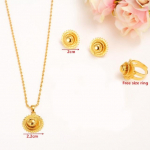 Auksiniai papuo&scaron;alų rinkiniai Auskarai Pakabukas Žiedas Tradicinis Afrikos vestuvių Habesha Moterų Vakarėlis Afrikieti&scaron;ka graži dovana