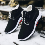 Žieminiai sniego batai Patogūs &scaron;ilti batai, atsparūs nusidėvėjimui medvilniniai batai vyri&scaron;ki sniego batai aksominiai kulk&scaron;nies batai