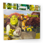 Alok Shrek Dėlionė AL80-180, 80 detalių, įvairių spalvų Dėlionė, Vaikų žaidimai, Mokomieji žaislai yellow