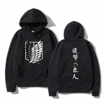 Attack on Titan Unisex mados megztiniai Megztiniai Japoni&scaron;ki Anime Hoodie Megztiniai Vir&scaron;utiniai Shingeki No Kyojin Unisex drabužiai su gobtuvu