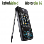 95% naujas Atnaujintas Originalus Motorola ROKR E6 2.4 2.0MP GSM 2G Atrakintas Mobilusis Telefonas simple set juoda