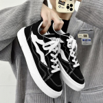 Vyri&scaron;ki klasikiniai madingi riedlenčių batai Patogūs mink&scaron;to apačios krep&scaron;inio batai, sportbačiai