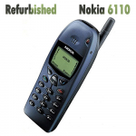 Atnaujintas Nokia Originalus Nokia 6110 GSM 900 Mobilusis Telefonas Su 1 SIM No charger mėlyna