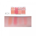 Contour Palette Veido &scaron;e&scaron;ėliavimas Grooming pudra makiažas 4 spalvos Ilgalaikis #04