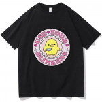 Anime Naudokite posūkius Juokingas antis memas Mar&scaron;kinėliai Mada Didelio dydžio Kasdieniai 100% medvilnės mar&scaron;kinėliai Trumpomis rankovėmis Laisvi Animaciniai mar&scaron;kinėliai L