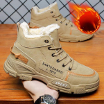 Vyri&scaron;ki batai Vyri&scaron;ki žieminiai batai madingi sniego batai batai didelio dydžio žieminiai sportbačiai kulk&scaron;nys Vyri&scaron;ki batai žieminiai batai juoda mėlyna avalynė 39 juoda