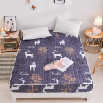 Vandeniui atsparus čiužinio užvalkalas Storas dygsniuotas patalynė Madinga spausdinta patalynė Queen King Neslystanti paklodė nuo dulkių 90*200cm