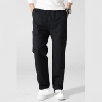 Vyri&scaron;kos darbo kelnės Vienspalvės Didelio Dydžio Darbo Apranga Daugiaki&scaron;enės Kelnės Vidutinio amžiaus Vienspalvės Skalbtos Kasdieninės kelnės Vyras