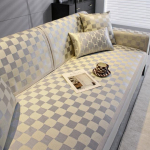 &Scaron;auni sofos užvalkalo technologija Ledo &scaron;ilko svetainės sofos pagalvėlė vasaros pagalvėlė neslystanti sofos užvalkalas, apsaugantis nuo dulkių, audinys, apsaugantis nuo įbrėžimų