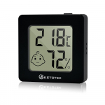 Termometras Skaitmeninis elektroninis kambario higrometras Mini namų temperatūros ir drėgmės matuoklis