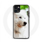 Coque Iphone 12 Pro Samoyede Blanc
