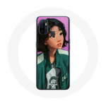 Coque Oppo A53 Squid Game Kang Sae Byeok art
