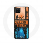 Coque Samsung Galaxy A12 Strangers Things logo