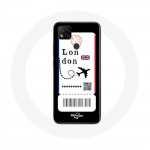Coque Xiaomi Redmi 9C Billet d'avion London