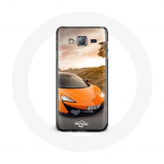 Coque pour Samsung Galaxy J7 Formule 1 McLaren F1 Orange