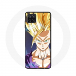 Coque pour Samsung Galaxy A22 4G Manga Dragon Ball Sangoku Jaune