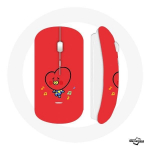 Souris Sans Fil BTS Bangtan Gar&ccedil;ons BT21 TATA V Fond Rouge