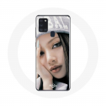 &bdquo;Samsung Galaxy A21S&ldquo; dėklas, juodas, Lisa LALISA Solo, vienos dainos plakatas