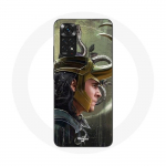 Coque pour Xiaomi Redmi Note 11 4G Loki Thor Ragnarok avec Casque Fanart Saison 1