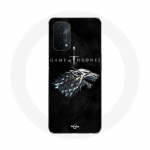 Coque pour Oppo A54 5G Game of Thrones Saison 8 Le Tr&ocirc;ne de Fer La maison Stark Logo L'hiver arrive