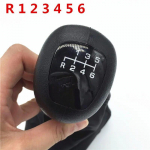 5/6 Greičių Rankinė Pavarų Perjungimo Rankenėlė Shifter Gaiter Bato Dangtelis Mercedes Benz W202 C Klasės S202 W208 C208 CLK W210 E B0007 black