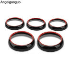 Double color Car Air Condition Air Vent Outlet Ring Cover Trim Decoration for Mercedes Benz GLA X156 CLA C117 class