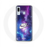Coque - Maniacase - Samsung Galaxy A30 - Nike Logo - Silicone - Souple juoda