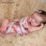 ChildDream 18 colių atgimusios mergaitės lėlės miegančios DVYNĖS Miela vinilo/medžiaginio kūno modeliavimo lėlė Vyresnis vyras lydi lėlę vaikų ankstyvojo ugdymo žaislas Cloth body