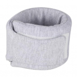 Reguliuojama užsegama juosta, kvėpuojanti, patogi, kaklo dėvėjimas, nuo laižymo EVA &scaron;unų žaizda po operacijos XS pilka